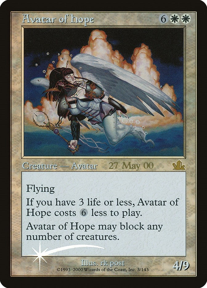 Image for Avatar of Hope (Prerelease Cards) (3) - Magic: The Gathering