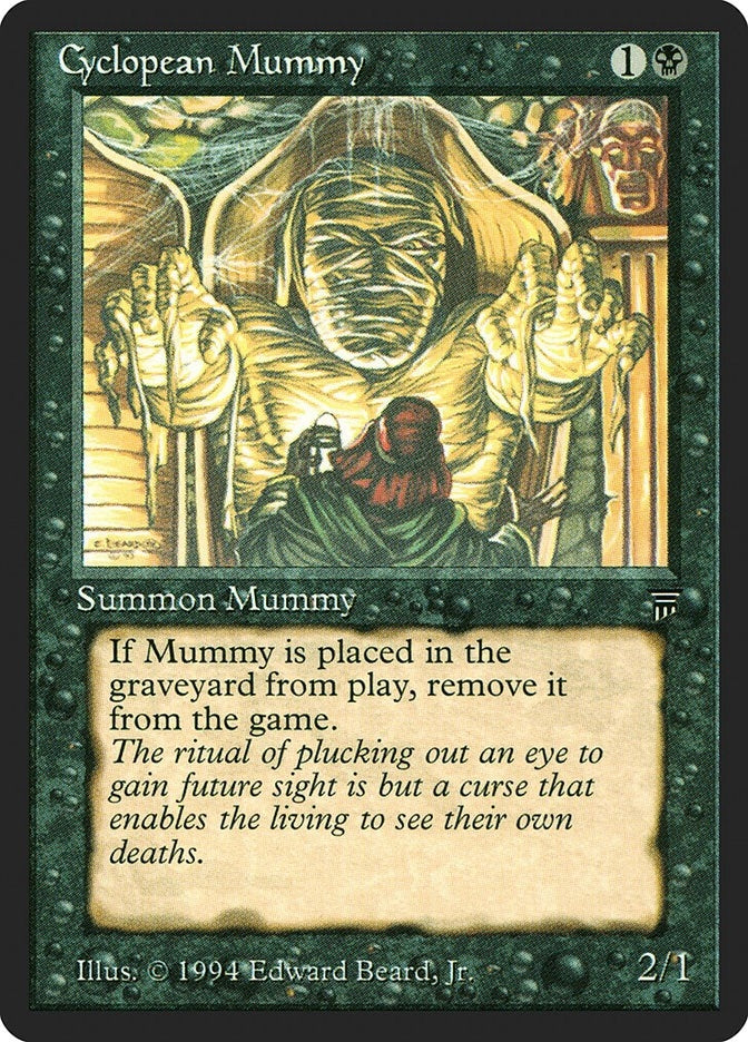 Image for Cyclopean Mummy (Legends) - Magic: The Gathering