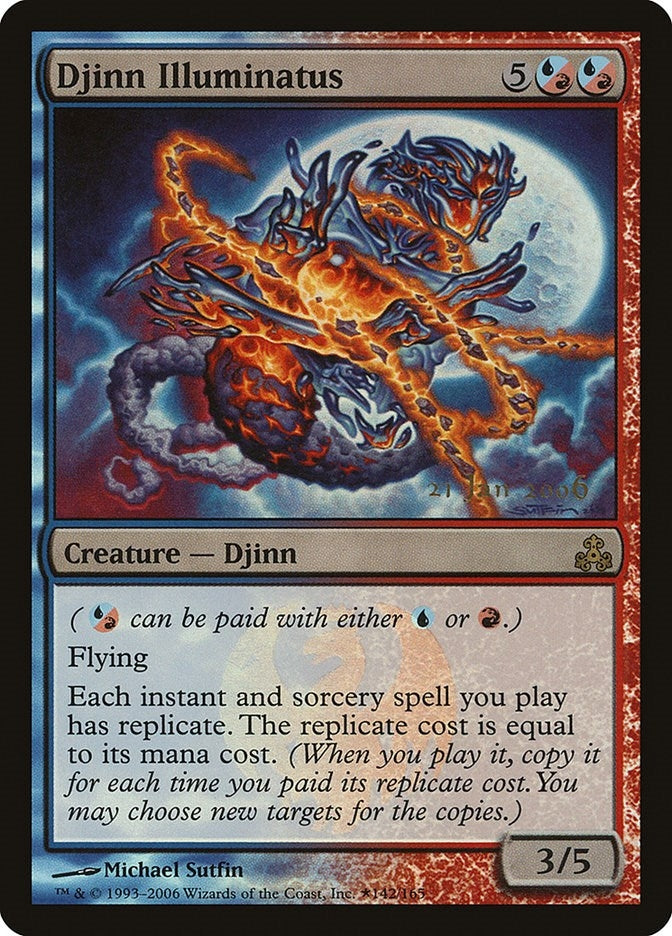 Image for Djinn Illuminatus (Prerelease Cards) (28) - Magic: The Gathering