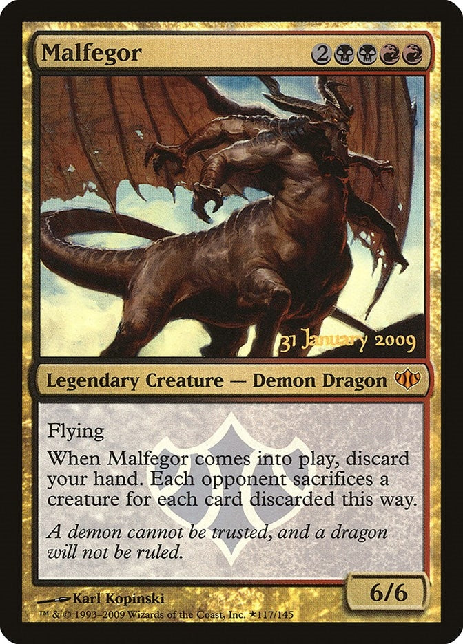 Image for Malfegor (Prerelease Cards) (117) - Magic: The Gathering