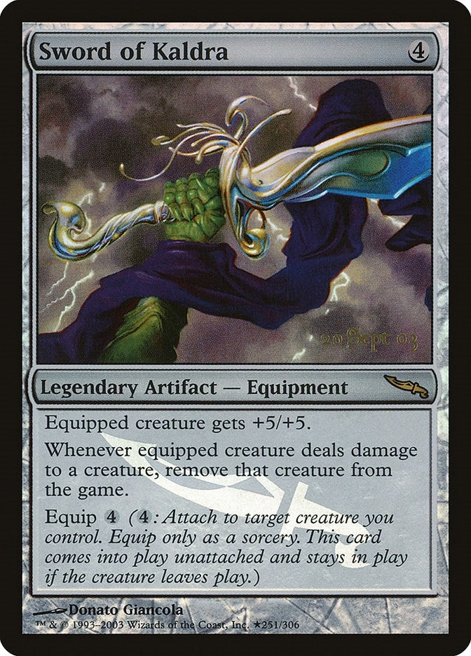 Image for Sword of Kaldra (Prerelease Cards) (251) - Magic: The Gathering