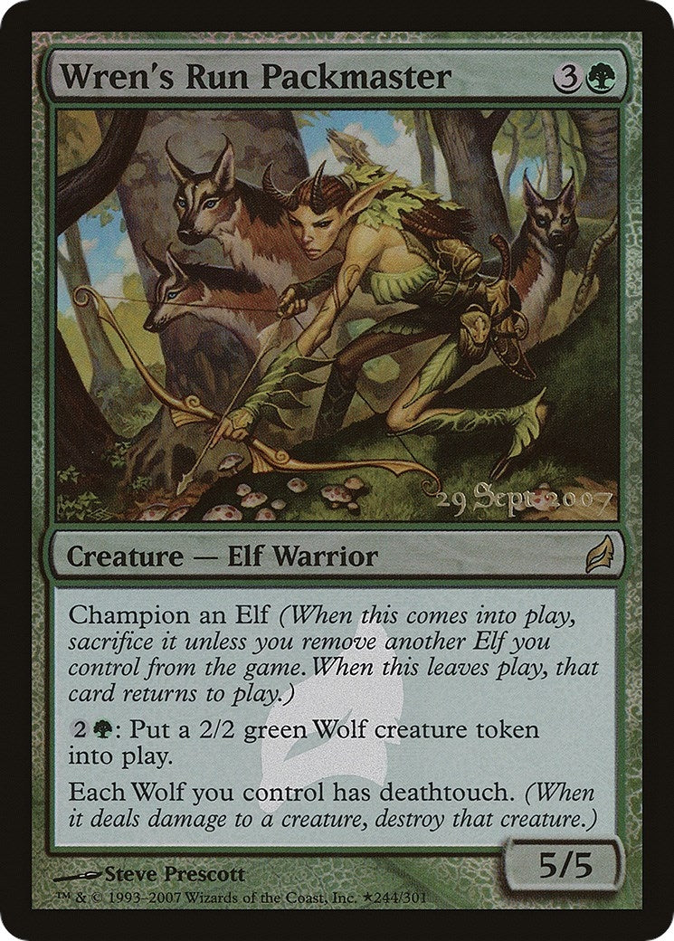 Image for Wren's Run Packmaster (Prerelease Cards) (244) - Magic: The Gathering