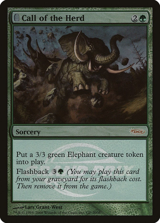 Image for Call of the Herd (Grand Prix Promos) - Magic: The Gathering