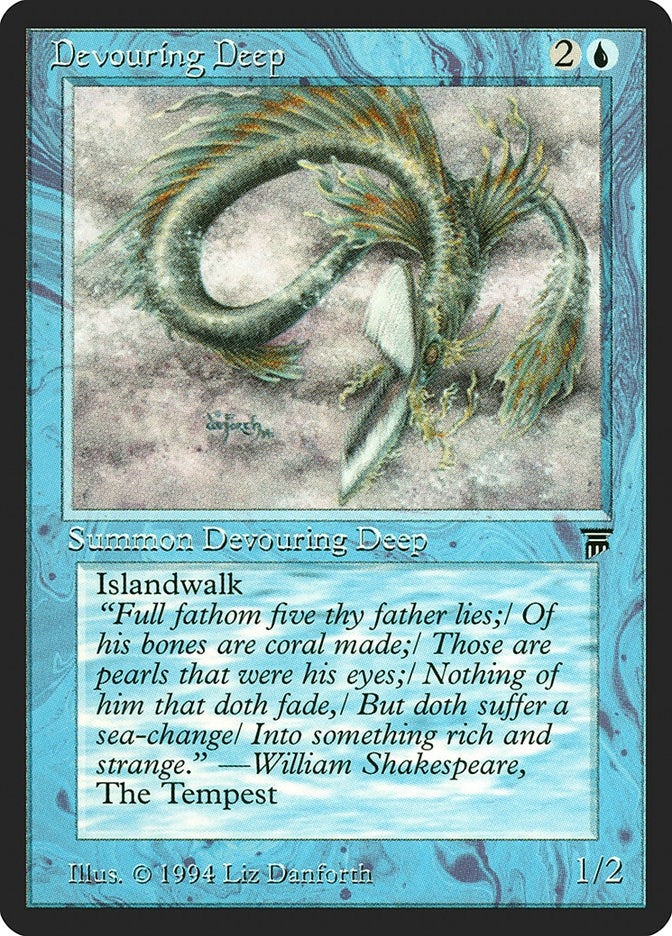 Image for Devouring Deep (Legends) - Magic: The Gathering