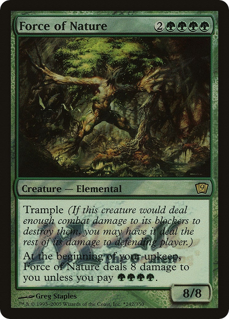 Image for Force of Nature (Launch Party & Release Event Promos) (242) - Magic: The Gathering