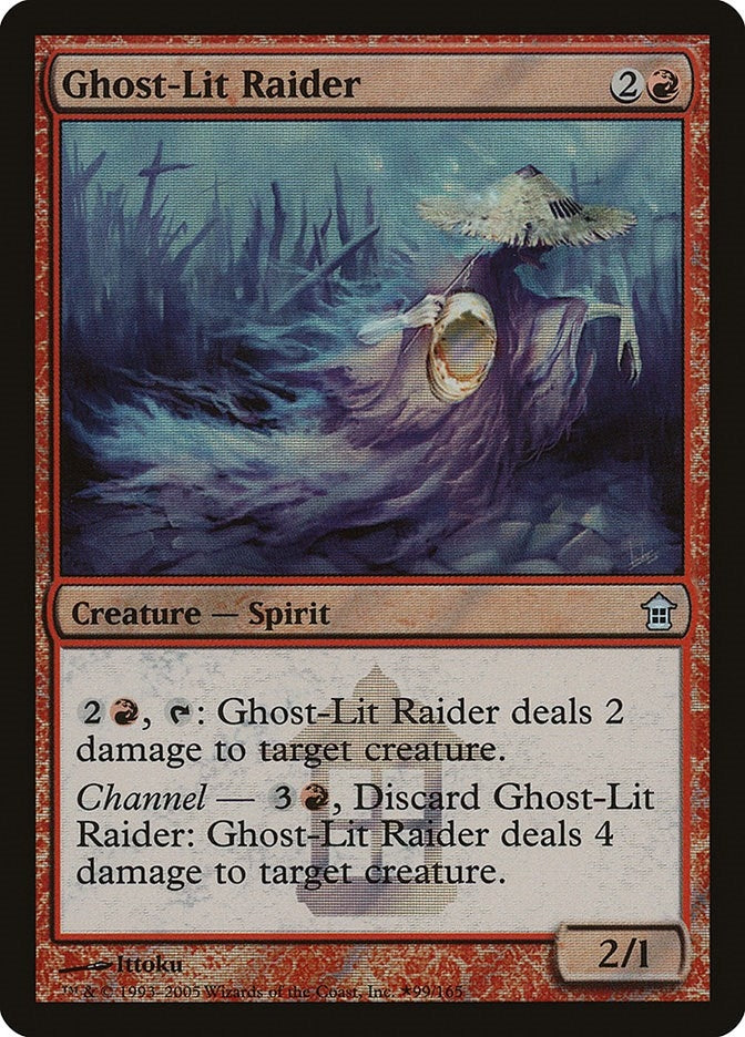 Image for Ghost-Lit Raider (Launch Party & Release Event Promos) (99) - Magic: The Gathering