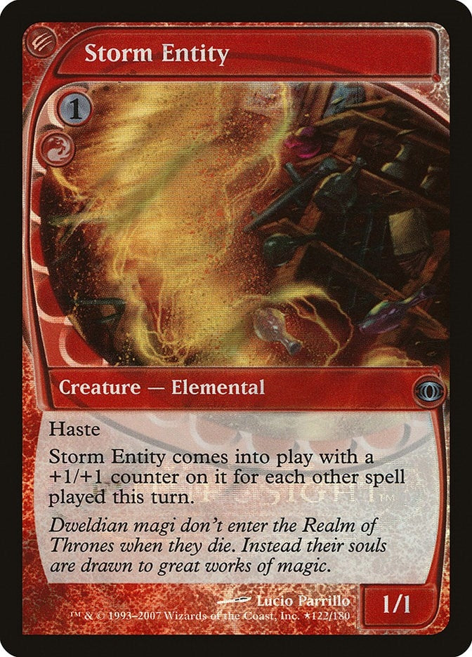 Image for Storm Entity (Launch Party & Release Event Promos) (122) - Magic: The Gathering