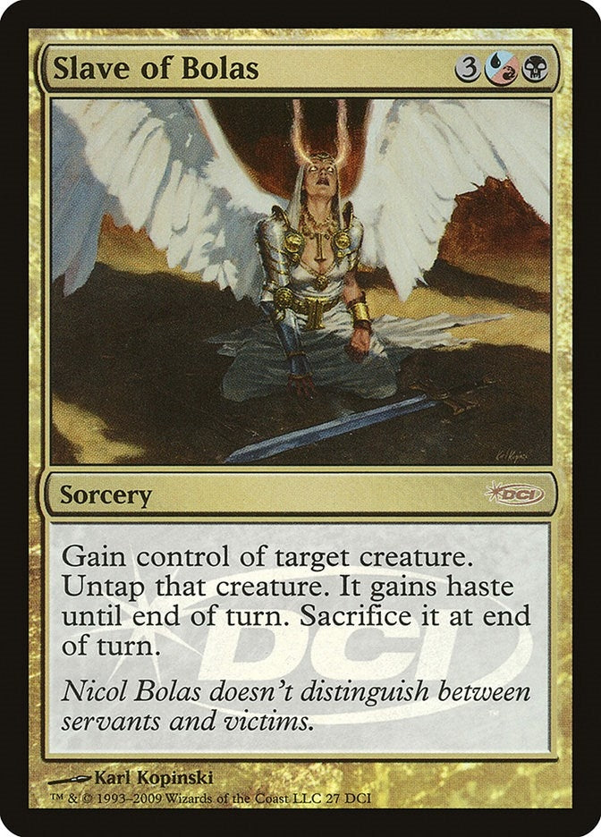 Image for Slave of Bolas (WPN & Gateway Promos) (27) - Magic: The Gathering