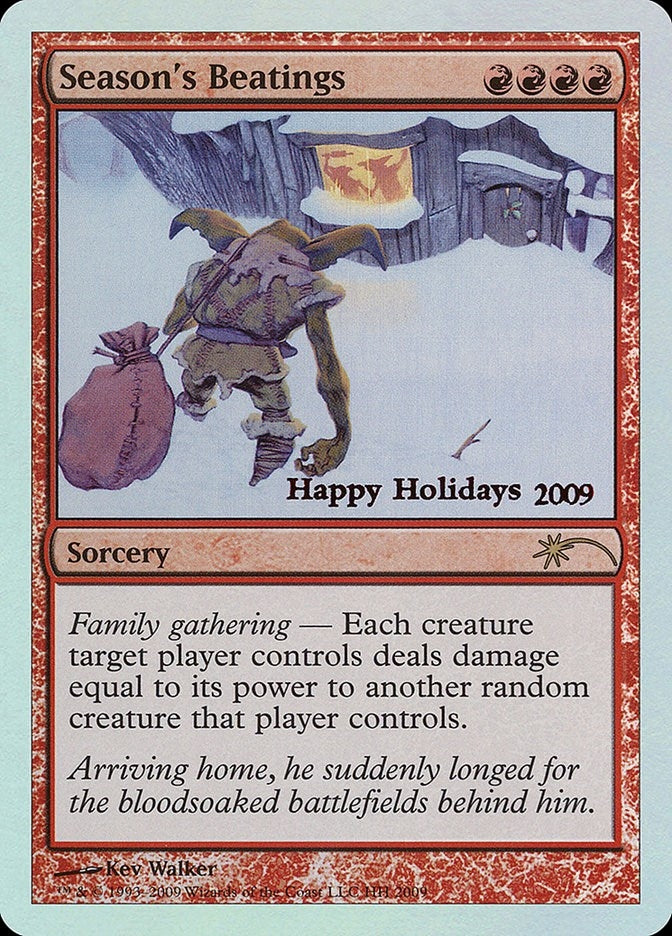 Image for Season's Beatings (Special Occasion) (2009) - Magic: The Gathering