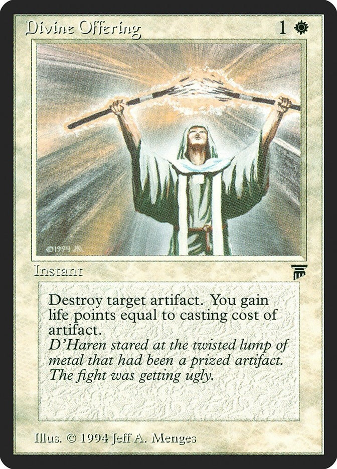 Image for Divine Offering (Legends) - Magic: The Gathering