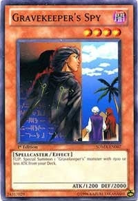 Image for Gravekeeper's Spy (Structure Deck: Marik) (SDMA-EN007) - YuGiOh
