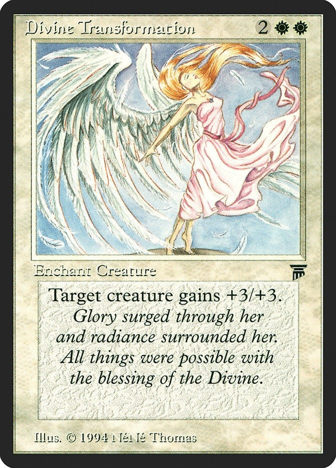Image for Divine Transformation (Legends) - Magic: The Gathering