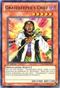 Image for Gravekeeper's Chief (Structure Deck: Marik) (SDMA-EN011) - YuGiOh