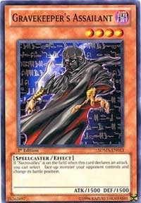 Image for Gravekeeper's Assailant (Structure Deck: Marik) (SDMA-EN013) - YuGiOh
