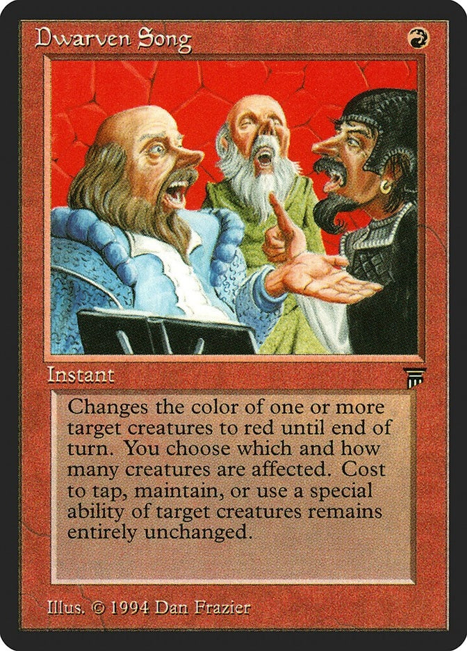 Image for Dwarven Song (Legends) - Magic: The Gathering