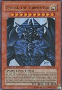 Image for Obelisk the Tormentor (Shonen Jump Magazine Promos) (JUMP-EN037) - YuGiOh