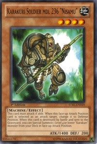 Image for Karakuri Soldier mdl 236 "Nisamu" (Starstrike Blast) (STBL-EN019) - YuGiOh