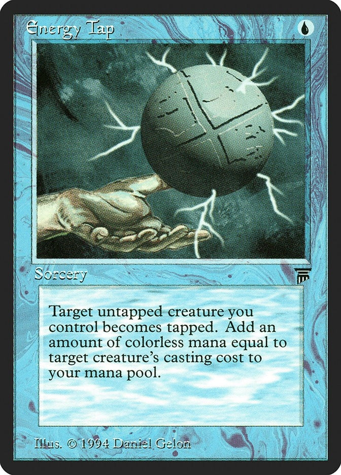 Image for Energy Tap (Legends) - Magic: The Gathering