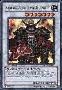 Image for Karakuri Shogun mdl 00 "Burei" (Starstrike Blast) (STBL-EN043) - YuGiOh