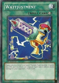 Image for Wattjustment (Starstrike Blast) (STBL-EN051) - YuGiOh