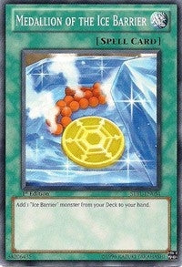 Image for Medallion of the Ice Barrier (Starstrike Blast) (STBL-EN054) - YuGiOh