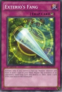 Image for Exterio's Fang (Starstrike Blast) (STBL-EN075) - YuGiOh