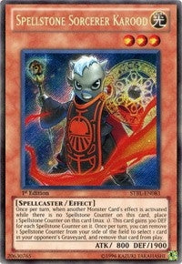 Image for Spellstone Sorcerer Karood (Starstrike Blast) (STBL-EN083) - YuGiOh