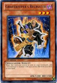 Image for Gravekeeper's Recruiter (Starstrike Blast) (STBL-EN085) - YuGiOh