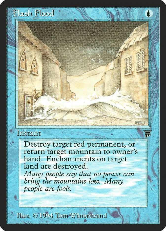 Image for Flash Flood (Legends) - Magic: The Gathering