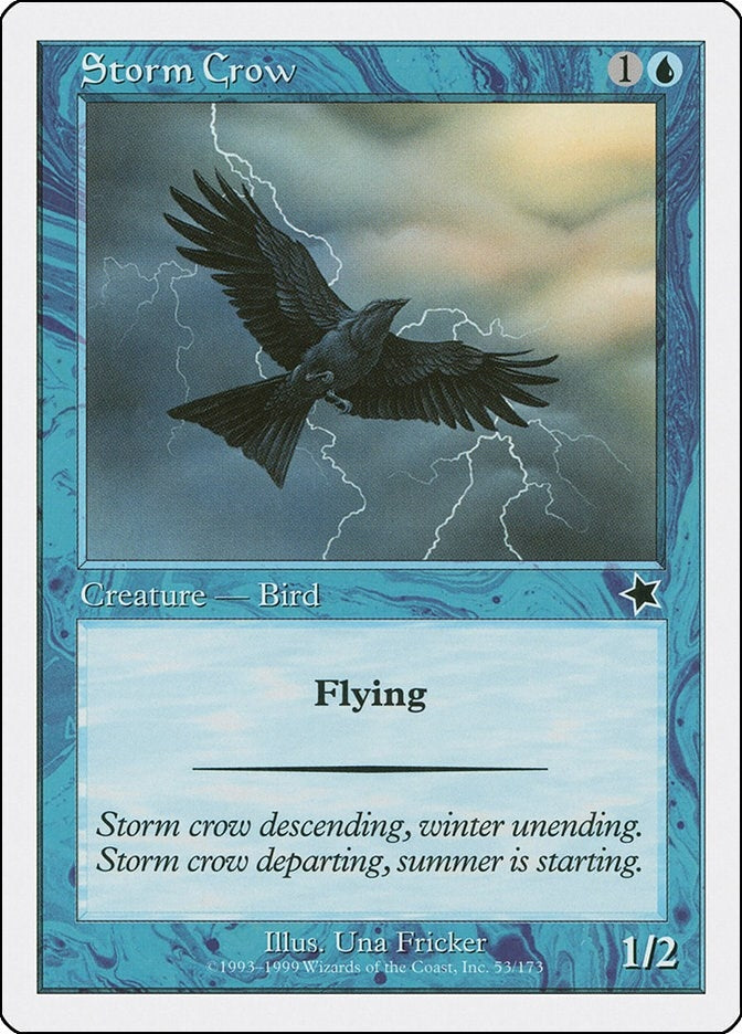 Image for Storm Crow (Starter 1999) (53) - Magic: The Gathering