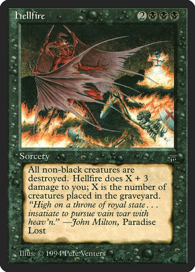 Image for Hellfire (Legends) - Magic: The Gathering