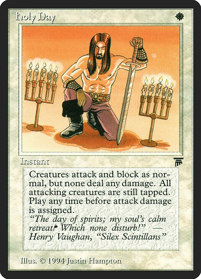 Image for Holy Day (Legends) - Magic: The Gathering