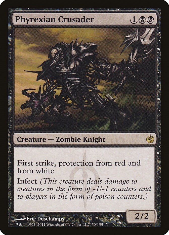 Image for Phyrexian Crusader (Mirrodin Besieged) (50) - Magic: The Gathering