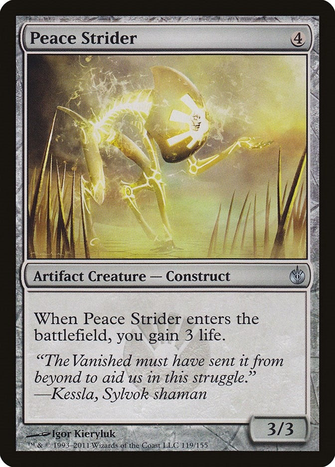 Image for Peace Strider (Mirrodin Besieged) (119) - Magic: The Gathering