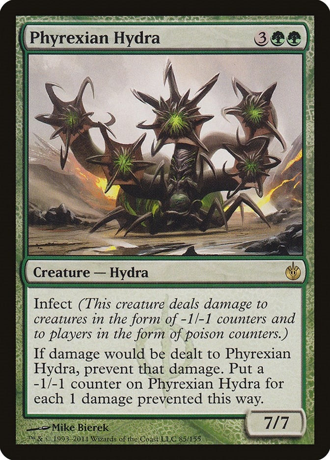 Image for Phyrexian Hydra (Mirrodin Besieged) (85) - Magic: The Gathering
