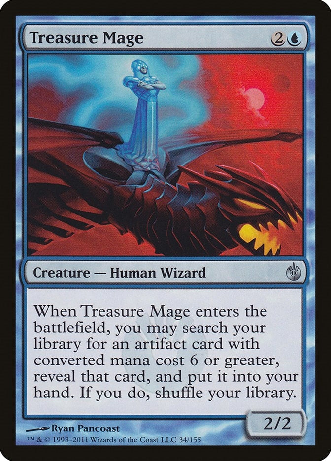 Image for Treasure Mage (Mirrodin Besieged) (34) - Magic: The Gathering