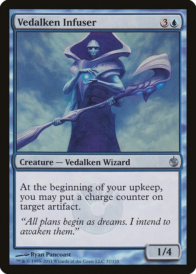 Image for Vedalken Infuser (Mirrodin Besieged) (37) - Magic: The Gathering