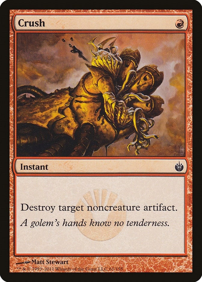 Image for Crush (Mirrodin Besieged) (61) - Magic: The Gathering
