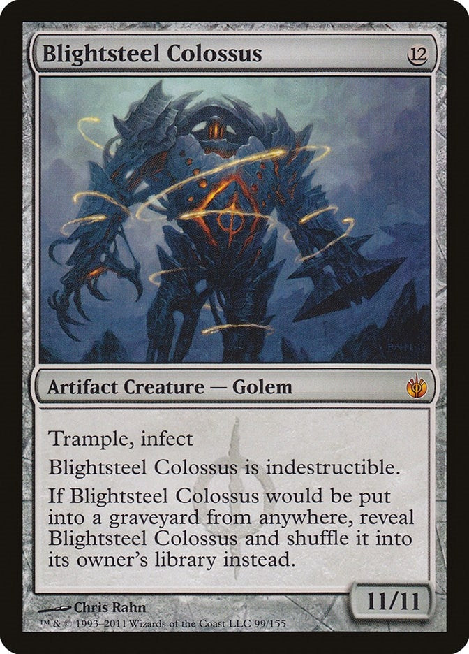 Image for Blightsteel Colossus (Mirrodin Besieged) (99) - Magic: The Gathering