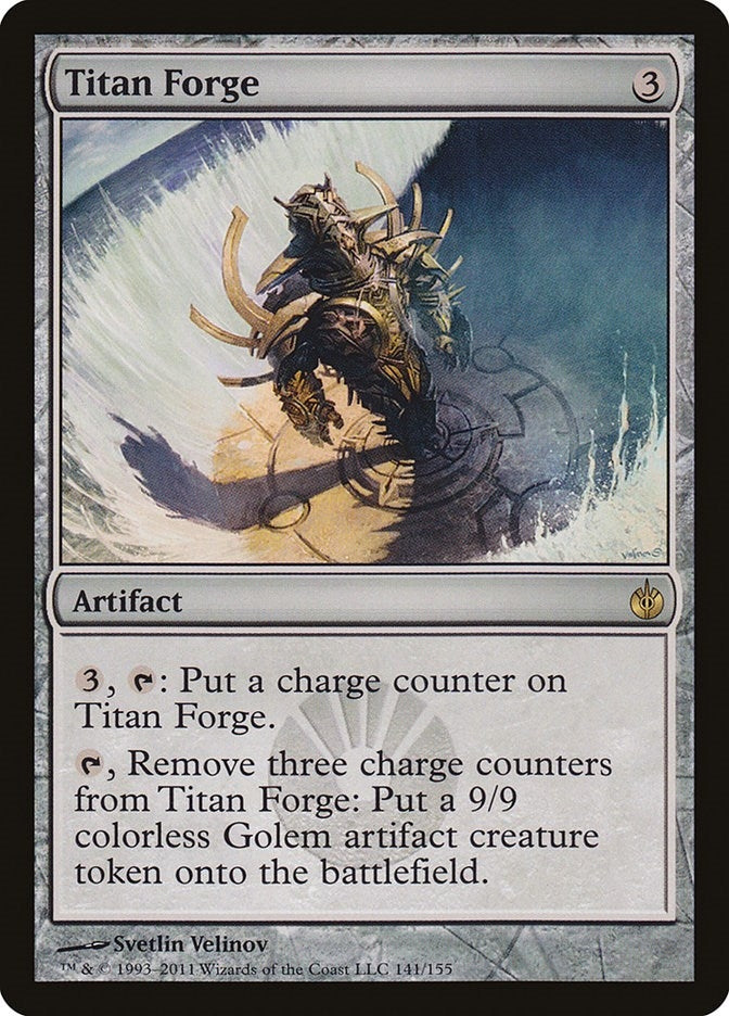 Image for Titan Forge (Mirrodin Besieged) (141) - Magic: The Gathering