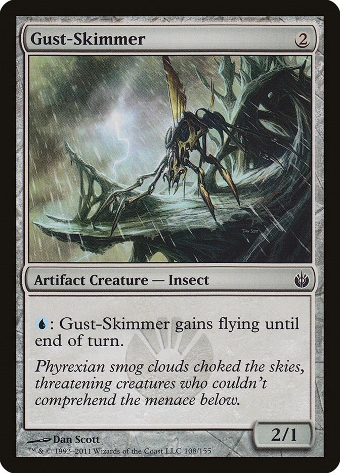 Image for Gust-Skimmer (Mirrodin Besieged) (108) - Magic: The Gathering