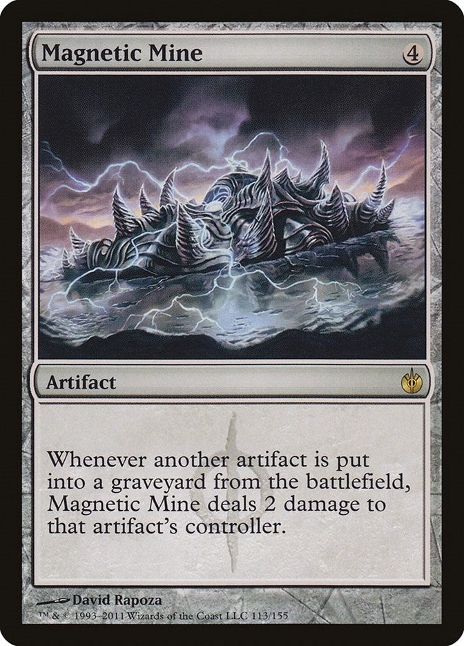 Image for Magnetic Mine (Mirrodin Besieged) (113) - Magic: The Gathering