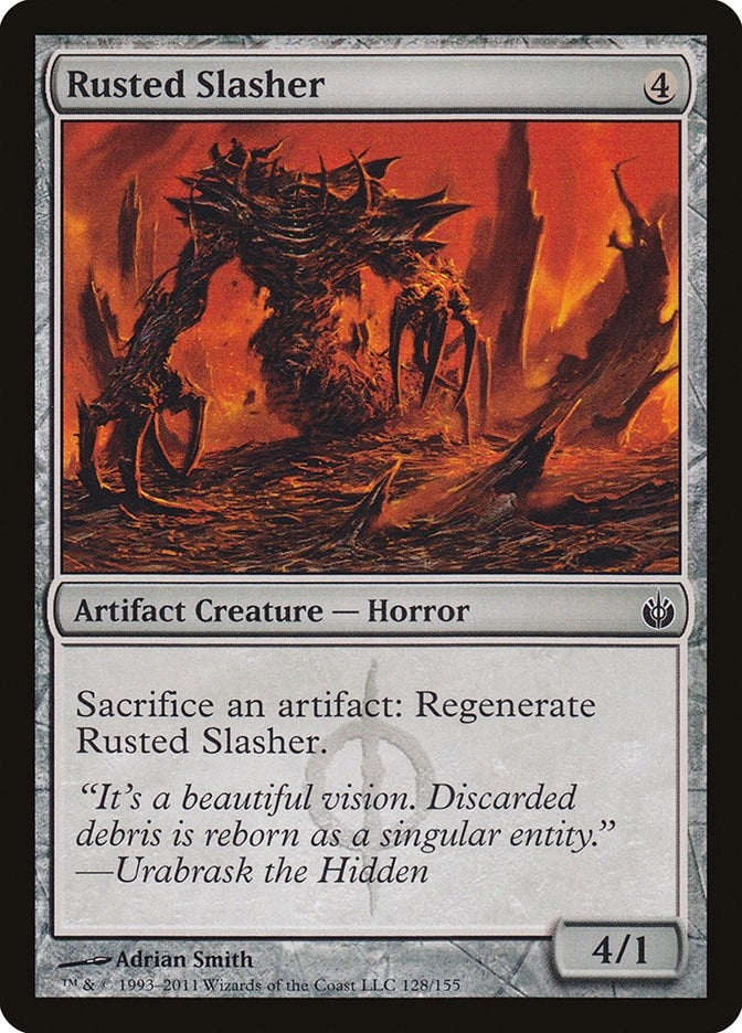Image for Rusted Slasher (Mirrodin Besieged) (128) - Magic: The Gathering