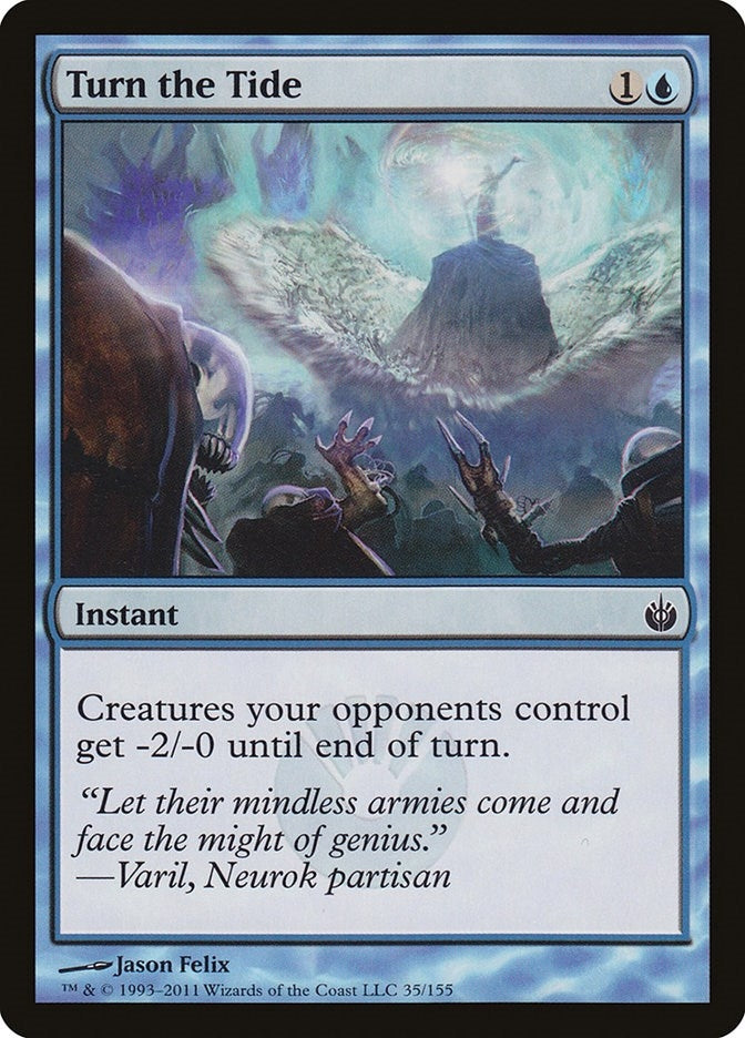 Image for Turn the Tide (Mirrodin Besieged) (35) - Magic: The Gathering