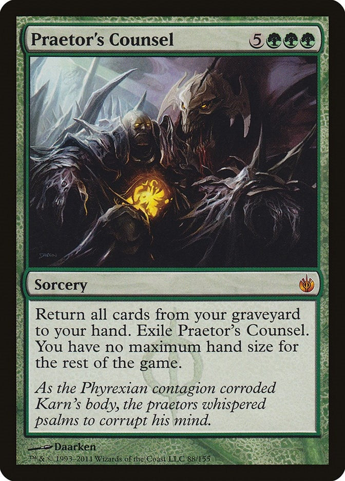 Image for Praetor's Counsel (Mirrodin Besieged) (88) - Magic: The Gathering