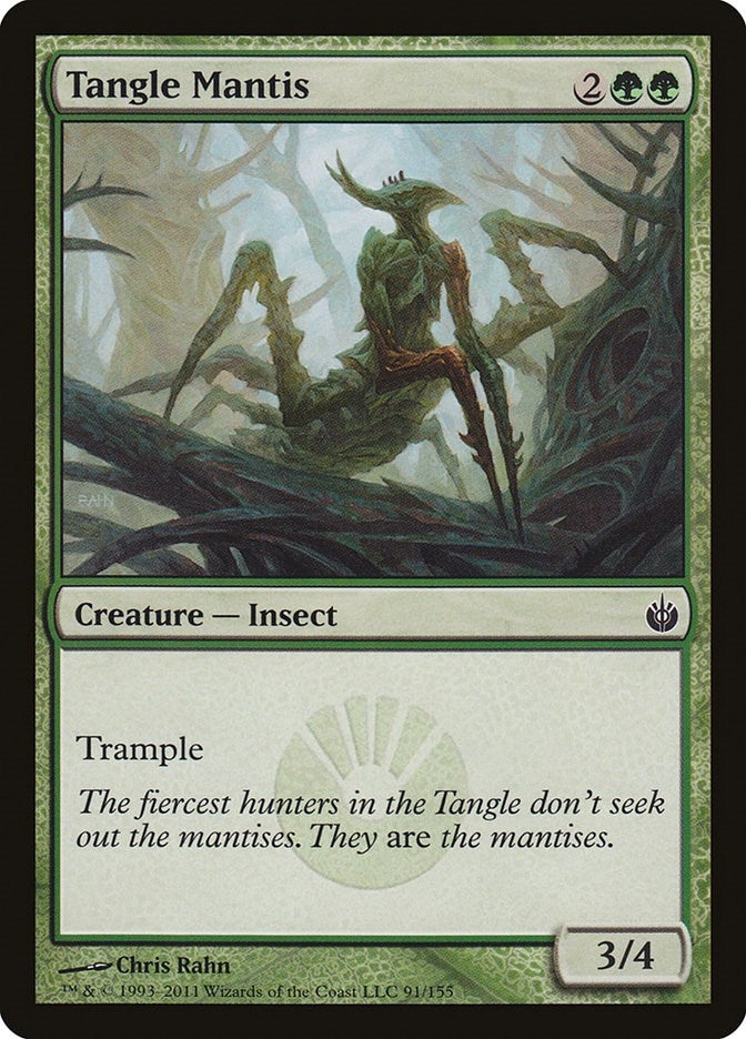 Image for Tangle Mantis (Mirrodin Besieged) (91) - Magic: The Gathering