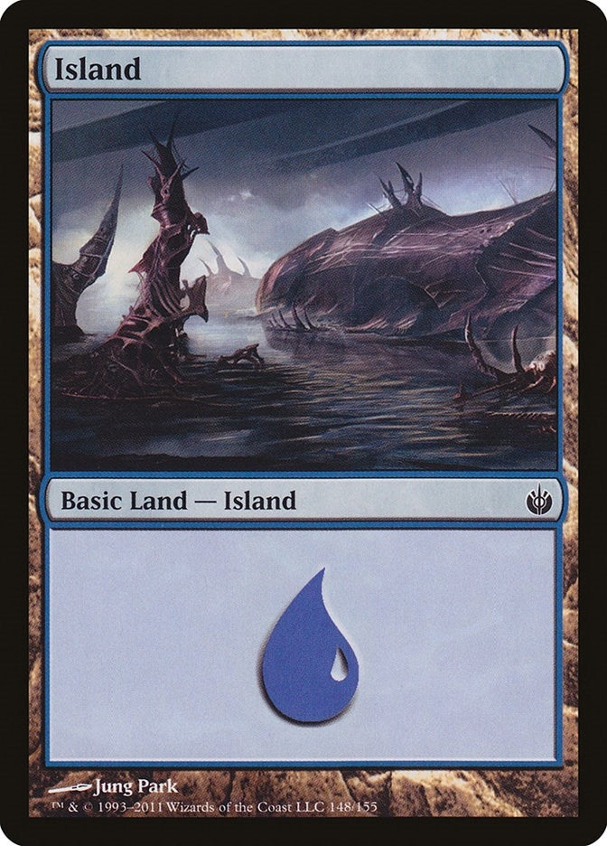 Image for Island (148) (Mirrodin Besieged) (148) - Magic: The Gathering