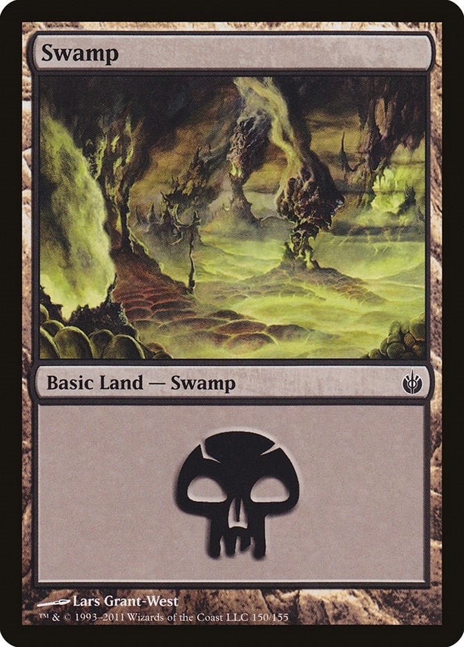 Image for Swamp (150) (Mirrodin Besieged) (150) - Magic: The Gathering