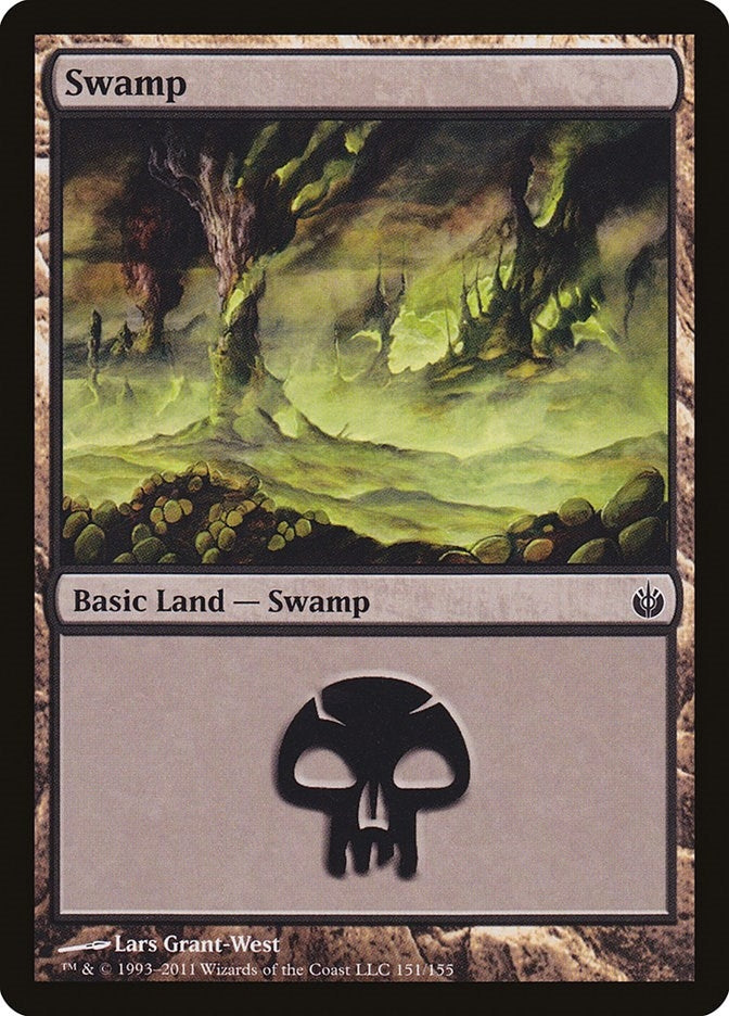 Image for Swamp (151) (Mirrodin Besieged) (151) - Magic: The Gathering