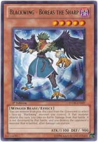 Image for Blackwing - Boreas the Sharp (Storm of Ragnarok) (STOR-EN007) - YuGiOh